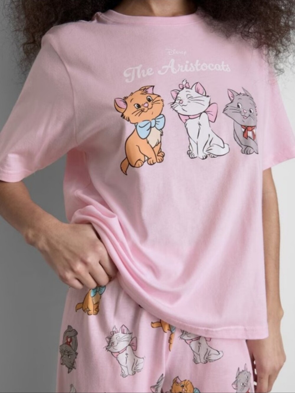 NWT Primark X Disney The Aristocats Pajama Set MED Pink - Picture 2 of 8